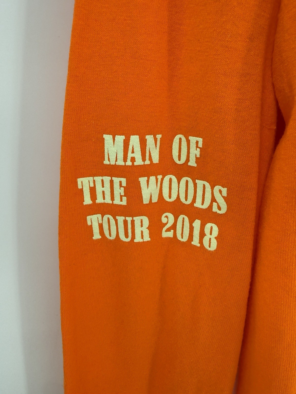 Heron Preston Justin Timberlake Tour Tee Size Adult Large Man Of The Woods gallery