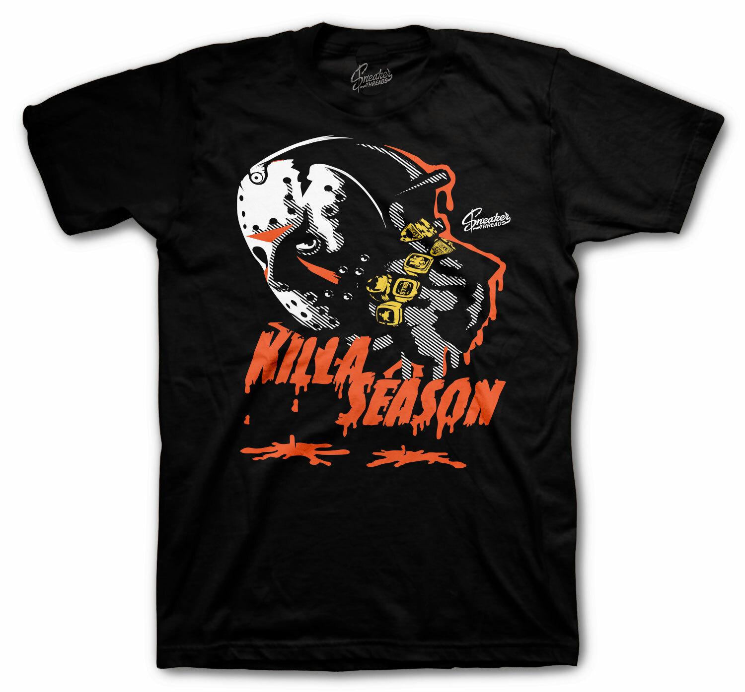 Shirt Match Jordan 5 Orange Blaze Shattered Backboard Shoes – Killa Season Tee
