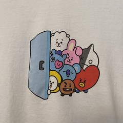 BT21 White Tee Size Medium