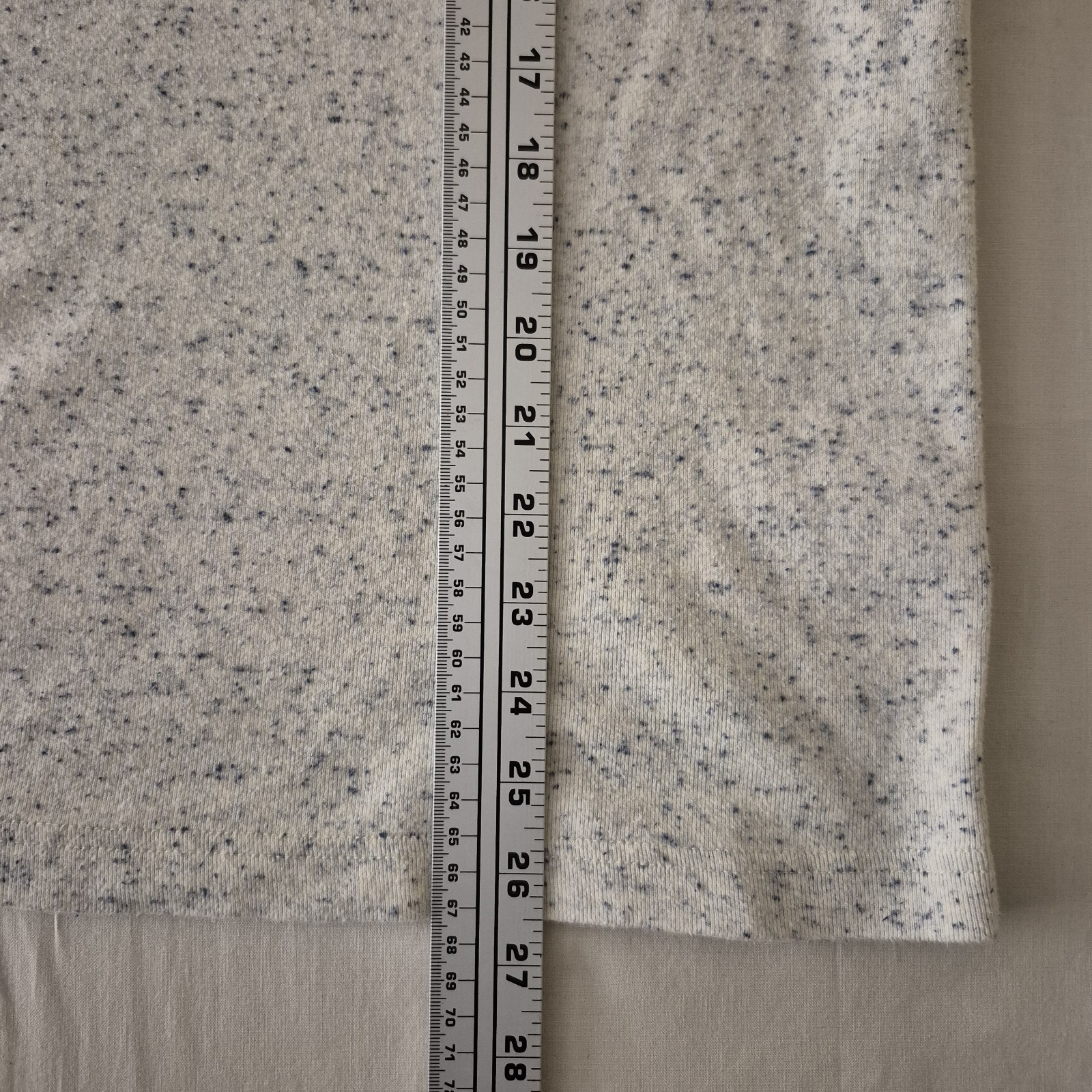J Crew Heritage Brushed Jacquard Rib Knit Henley Mens M Beige Speckled Oarsman gallery