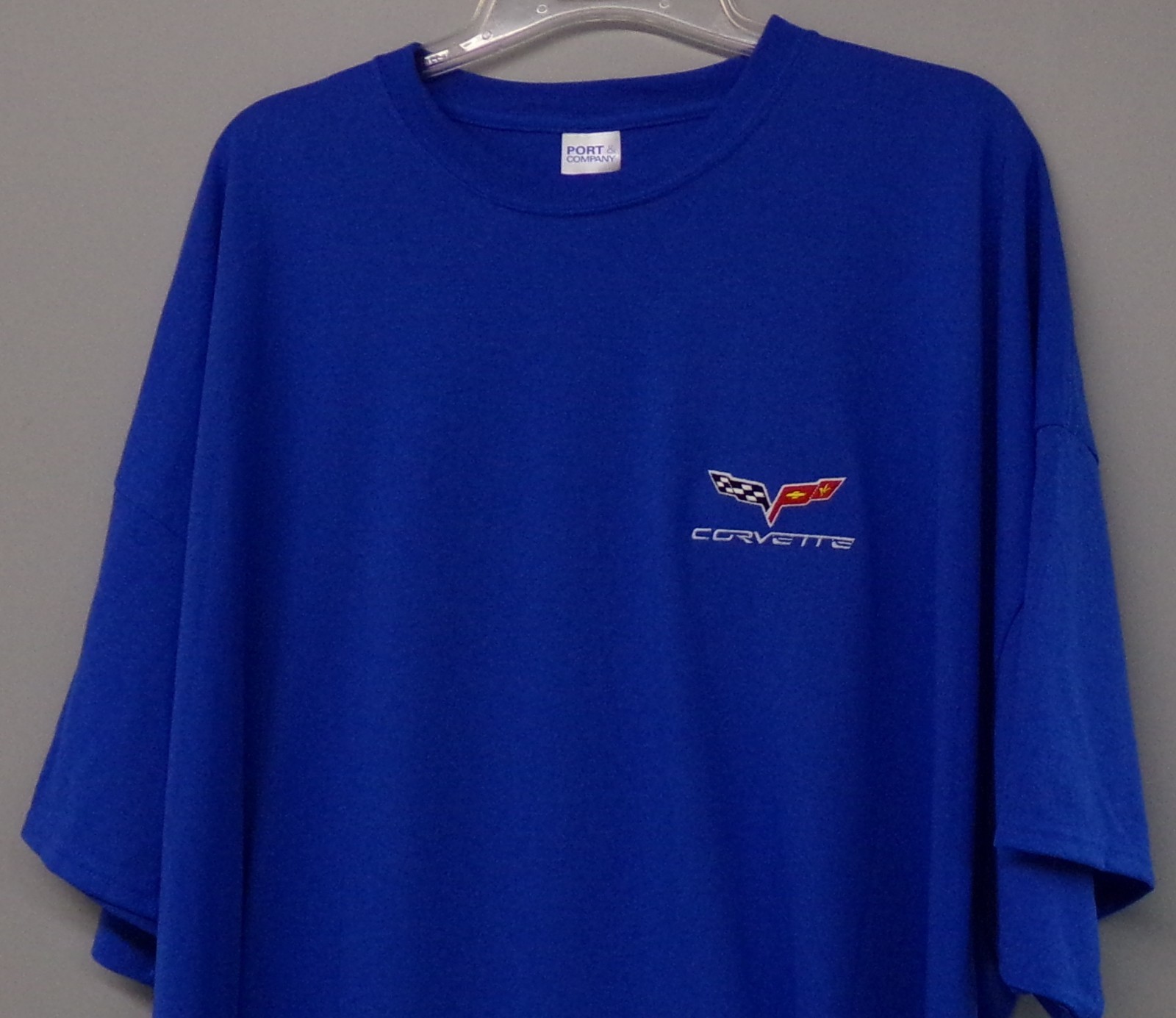 Chevrolet Corvette C6 Sports Car Embroidered T-Shirt S-6XL, LT-4XLT Chevy New gallery