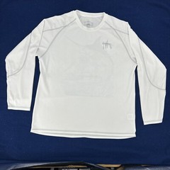 Men’s Guy Harvey x Champion Shirt Double Dry Long Sleeve White XXL Marlin