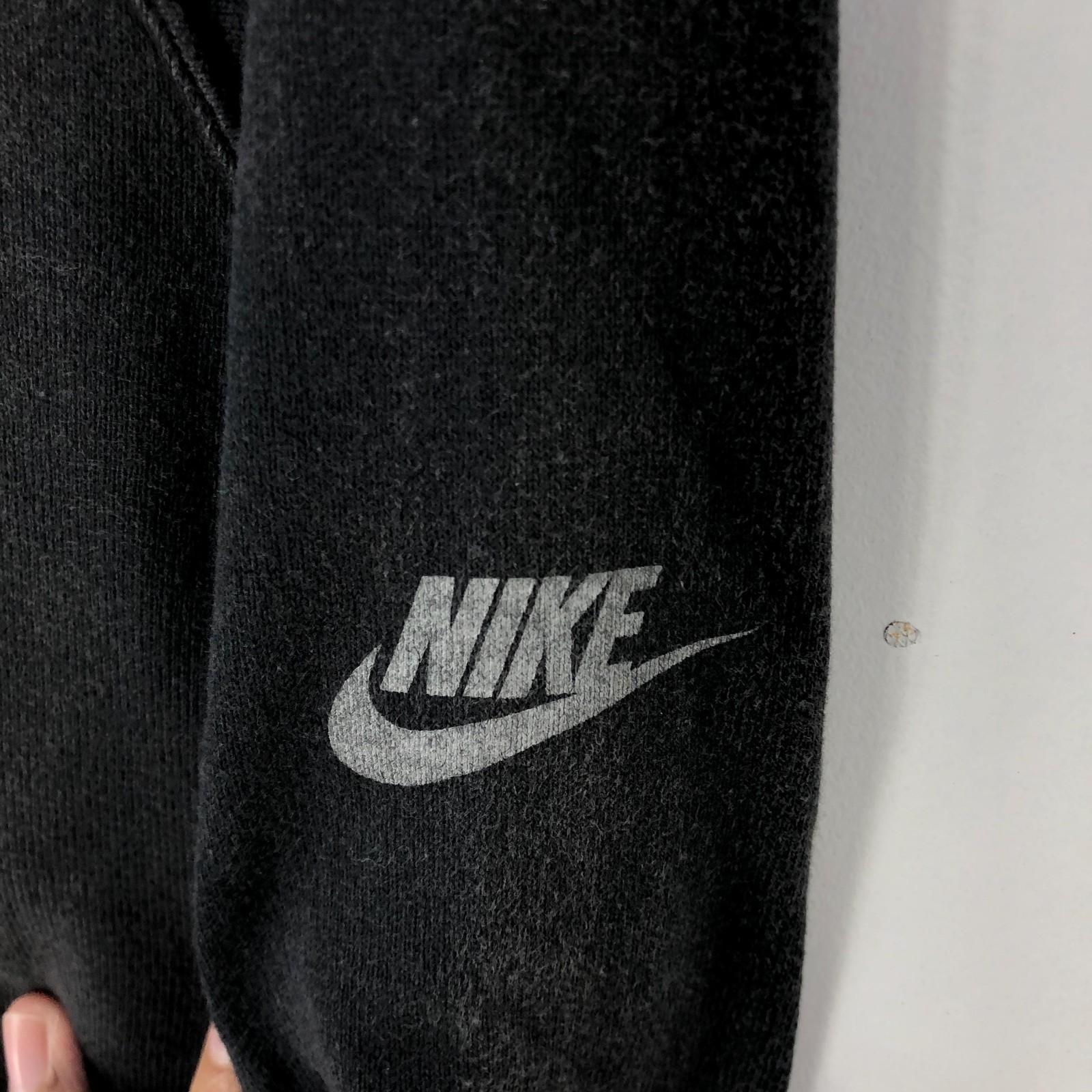Vintage Y2K Nike Swoosh Half Button Long Sleeve T-Shirt Nike Air Tee Size L gallery