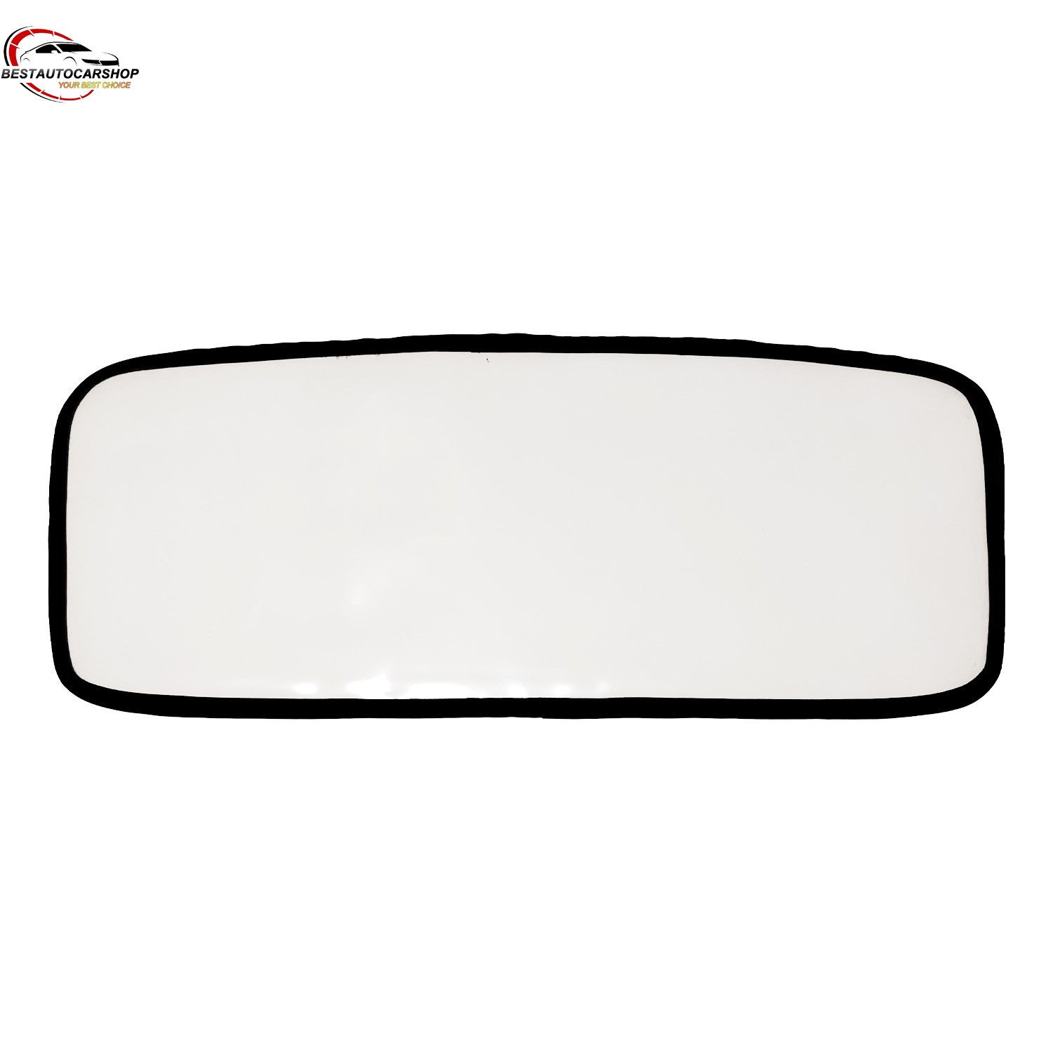 Clear Plastic Rear Window Black for 96-02 BMW Z3 with Zipper Slider GLue Thread