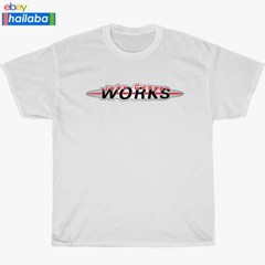 New John Cooper Works Mini Logo Black/Navy/Sport Grey/White Men’s T-Shirt S-5XL