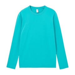2026 Brand New Combed Compactall Cotton Heavy Round Neck Solid Color
