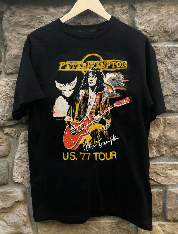 New Peter Frampton Singer Gift For Fan Black All Size T-Shirt