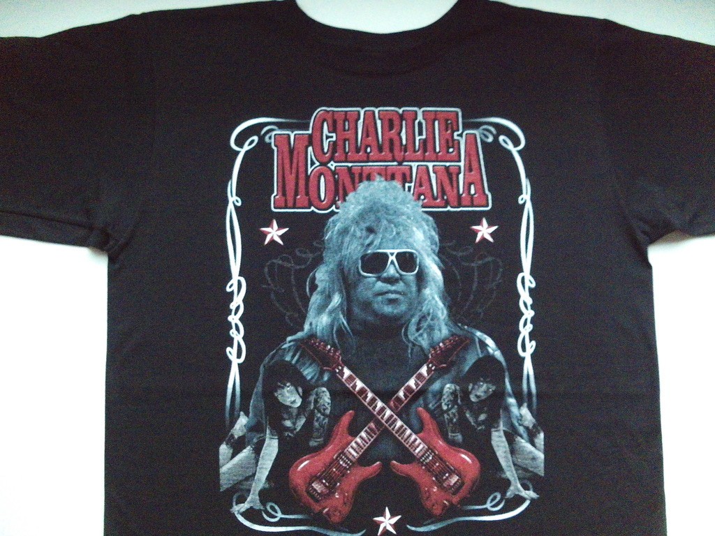 CHARLIE MONTANA SHIRT,EL TRI LIRAN ROLL BANDA BOSTIK INTERPUESTO EL HARAGAN