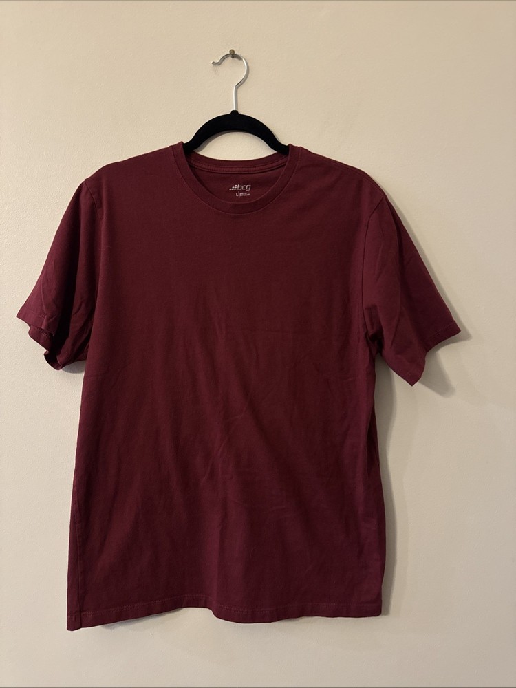 BCG Maroon Tee Size L