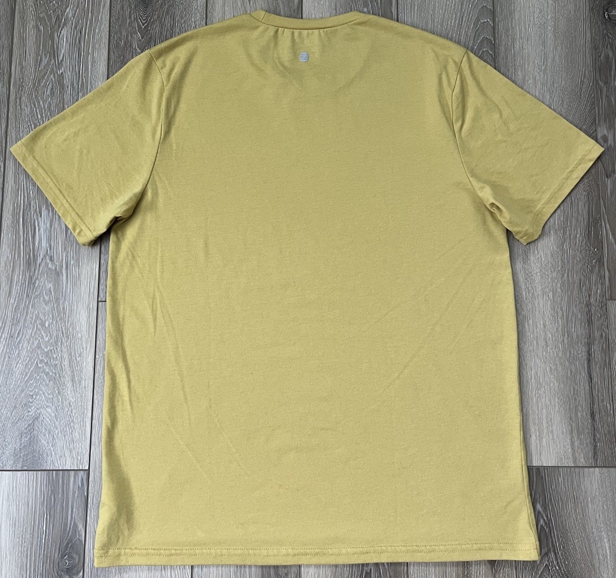 Z By Zella Yellow Crewneck Short Sleeve Tee Mens Sz Medium Polyester Blend gallery