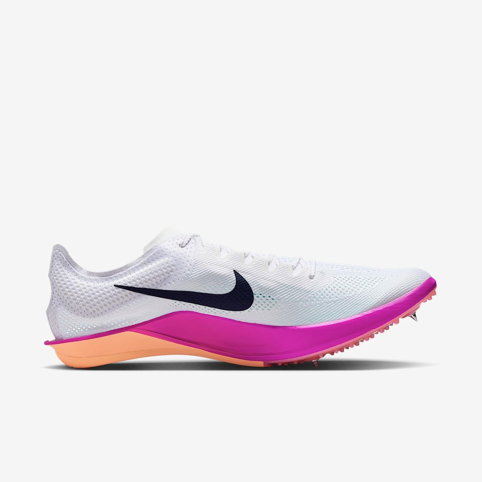 Nike Dragonfly 2 Track & Field Distance Spikes (White/Hyper Turquoise/Fire Pink/ gallery