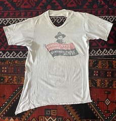 RARE Vtg 70s Thrashed Nicaragua Contras FSLN Sandino Contra Leftist Punk Sz. L