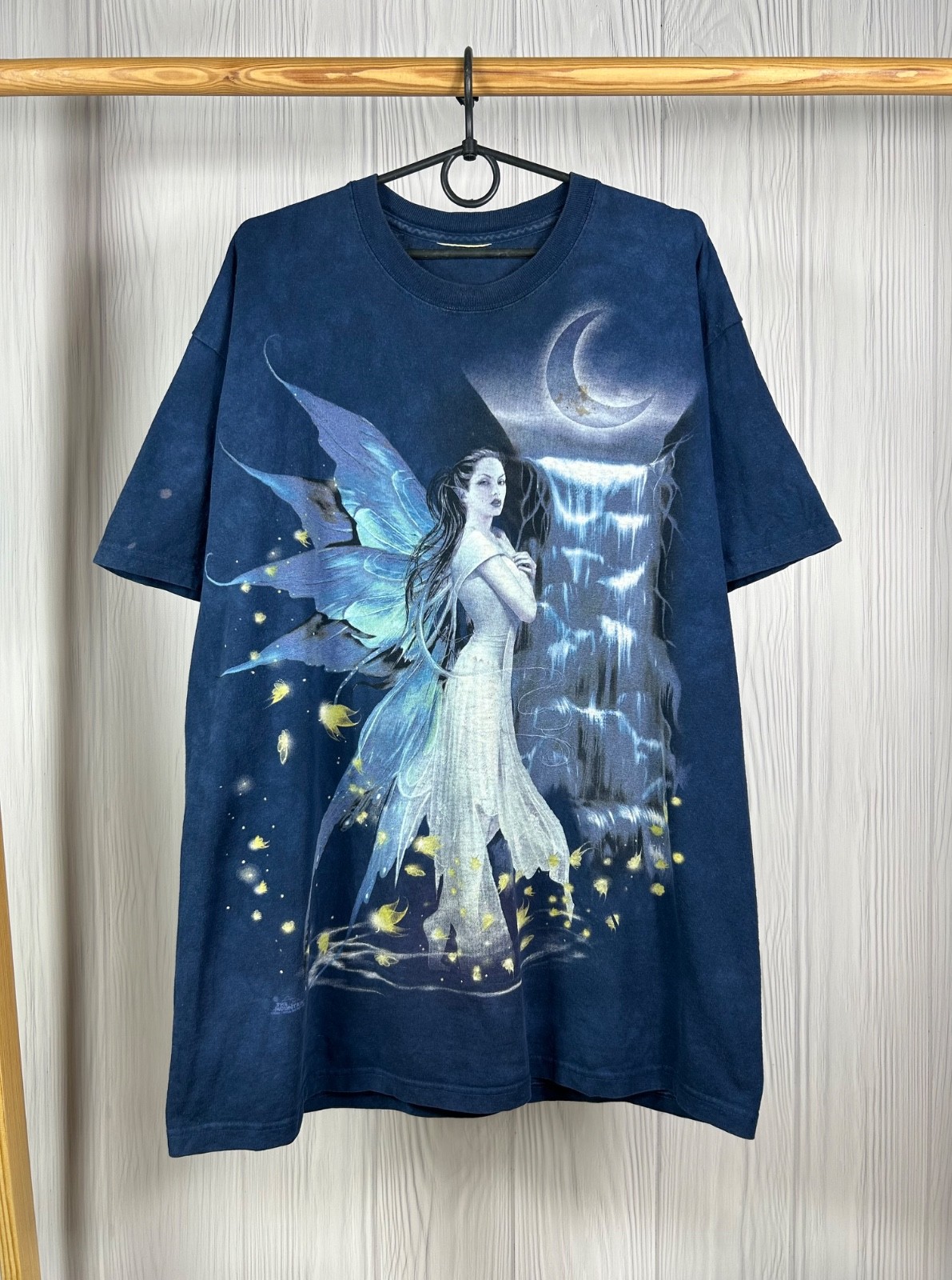 Vintage Fairy Pixie The Mountain Shirt Fantasy Moon