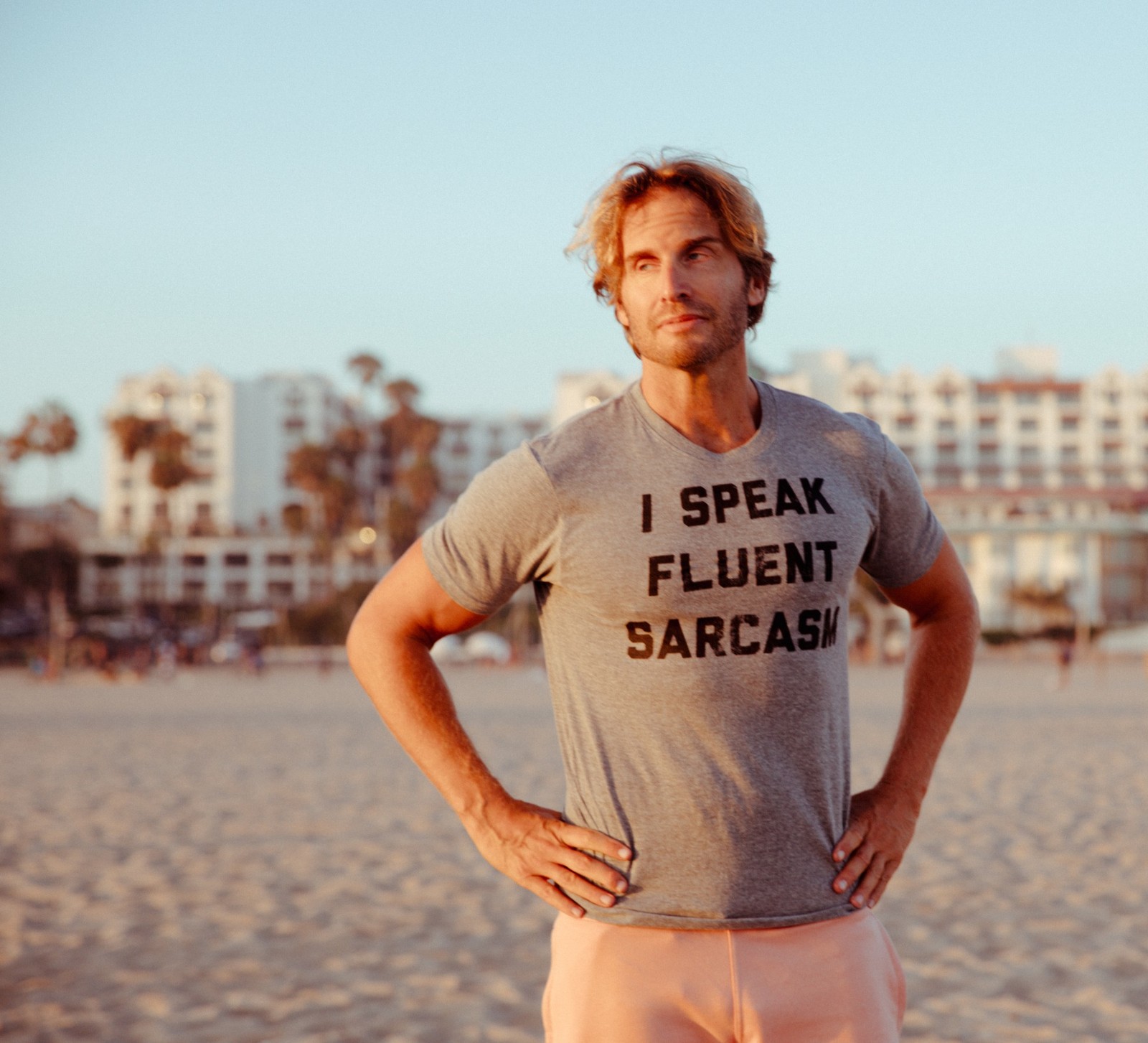 Mens I Speak Fluent Sarcasm T shirt Funny Sarcastic Saying Novelty Text Tee gallery