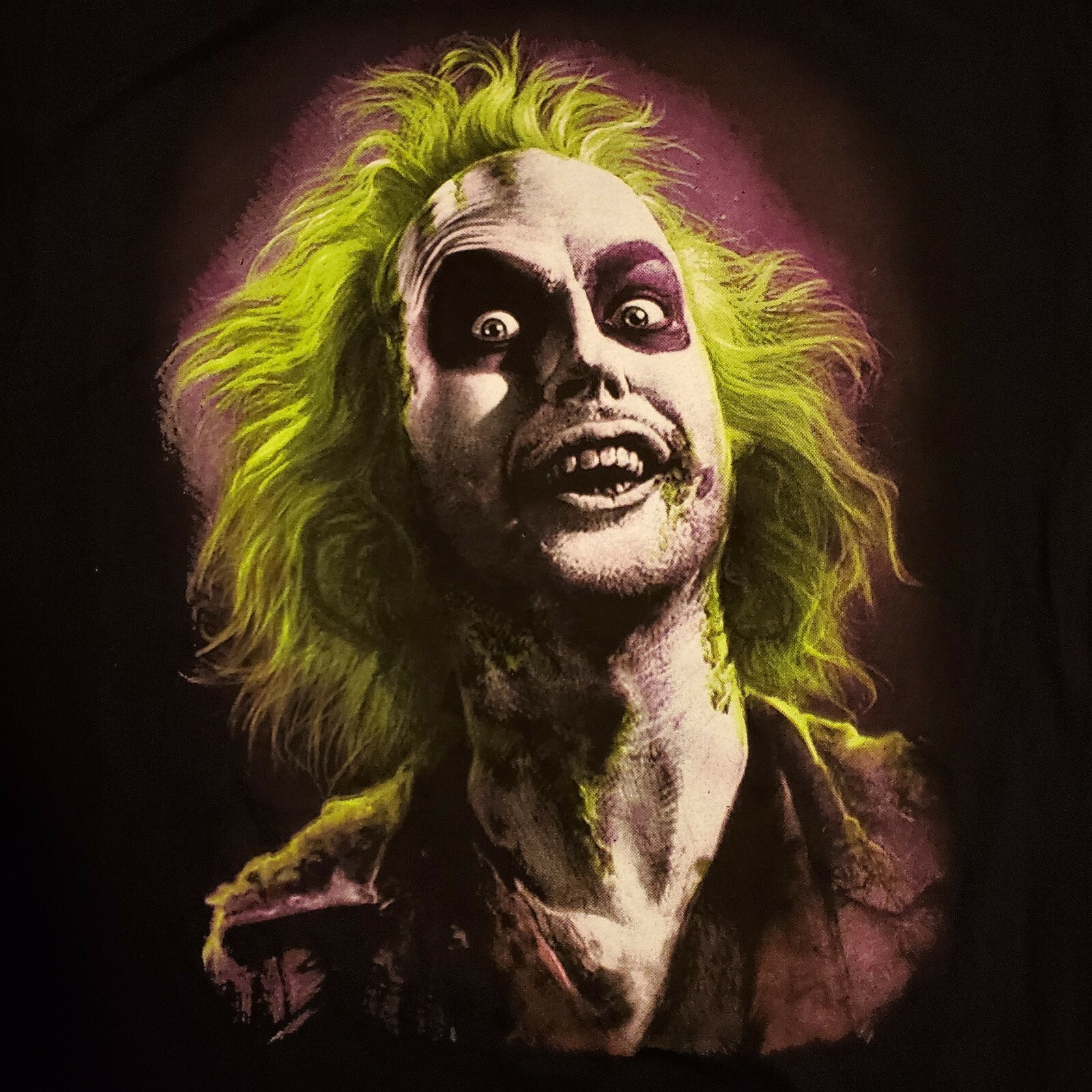 FREE SAME DAY SHIPPING Brand New BEETLEJUICE Michael Keaton Shirt LARGE
