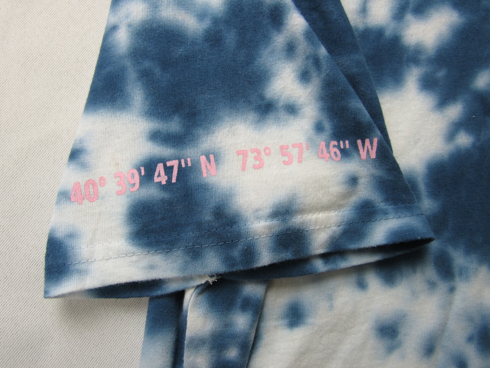 Brooklyn Cloth Tie Dye Men M T-Shirt No Where to Go Psychedelia Trippy Hippie S* gallery