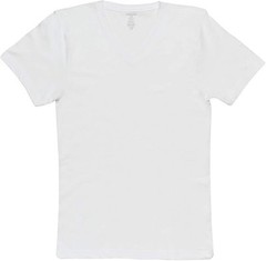 Van Heusen® Men’s Undershirts – 4 Pack Soft Cotton Tag Free V Neck Undershirts