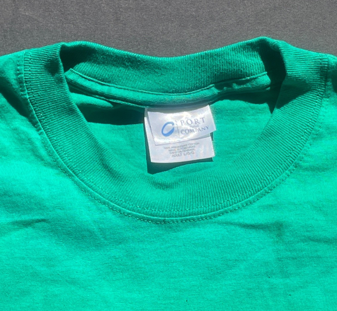 MENS VINTAGE GREEN NOVELTY 7-11 SHIFT TEE ST089 gallery