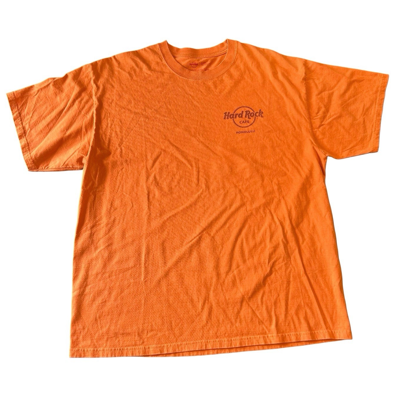Hard Rock Cafe Honolulu T-shirt Men’s 2XL Tropical Sunset Graphic Print 2 Sides gallery