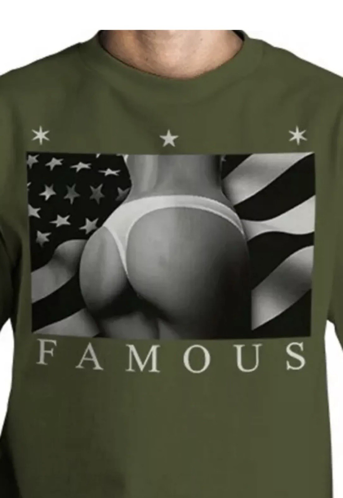 Famous Stars And Straps USA Flag Shirt NWT XL Travis Barker Blink 182 July 4th gallery