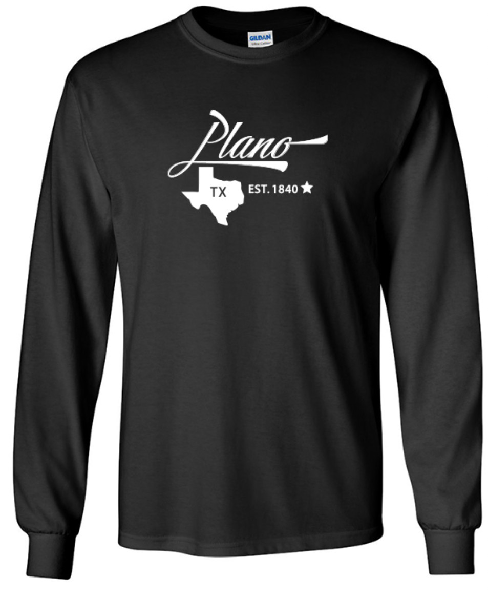 Plano Texas State T-Shirt Long Sleeve Graphic Tees Unisex Apparel Design gallery