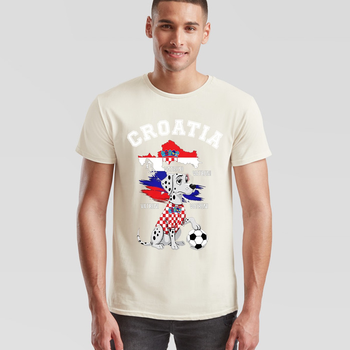 Croatia Country Pride Unisex Football T Shirt Croatian Soccer Fan Mens Women Tee gallery