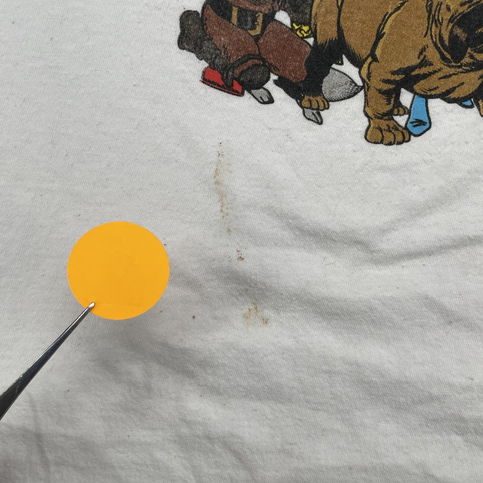 Marvel Hero T-Shirt Mens XL White Collage Comics Graphic Tee Academia Streetwear gallery