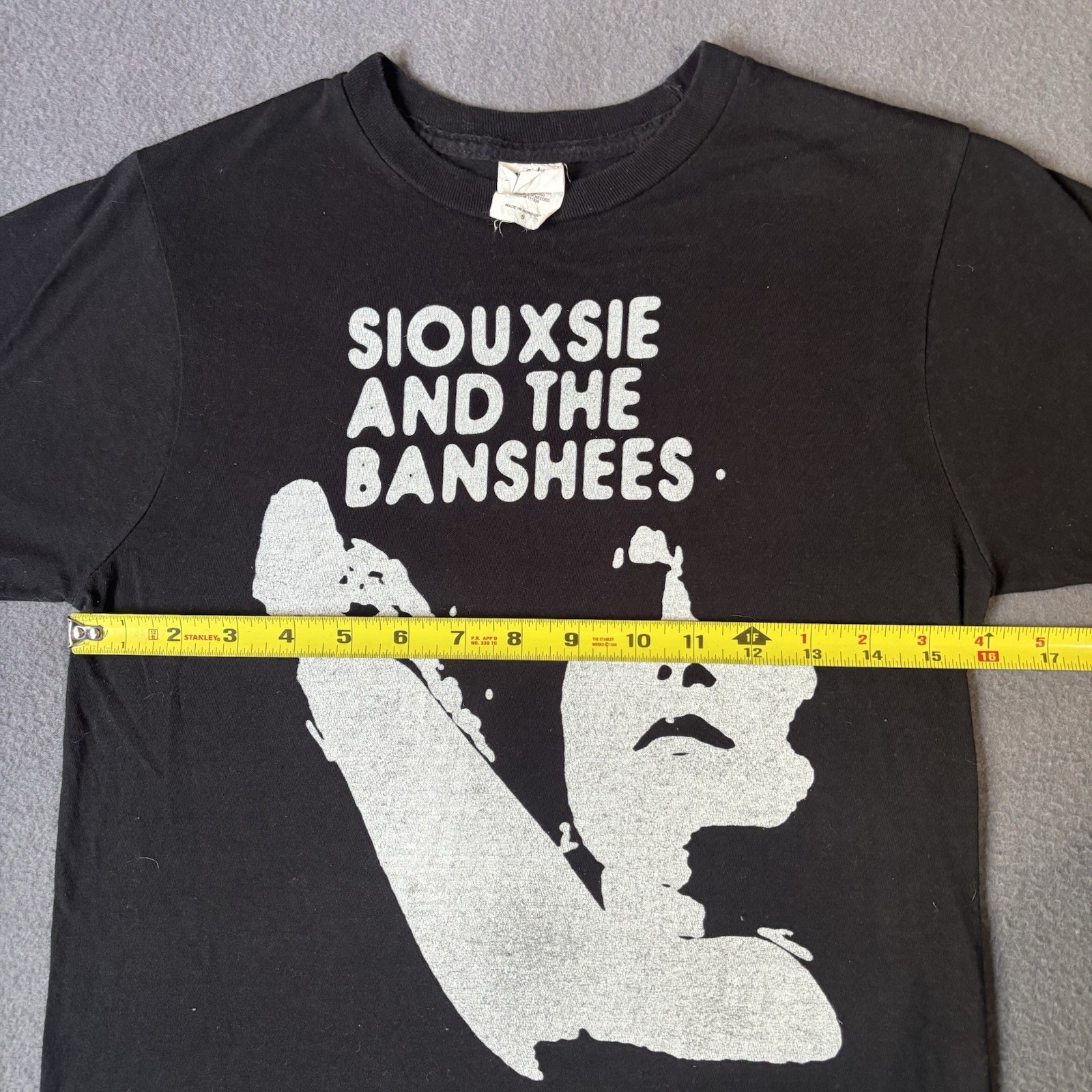 Vintage Siouxsie And The Banshees Band Shirt Size Small Bay Island Tag Y2K gallery
