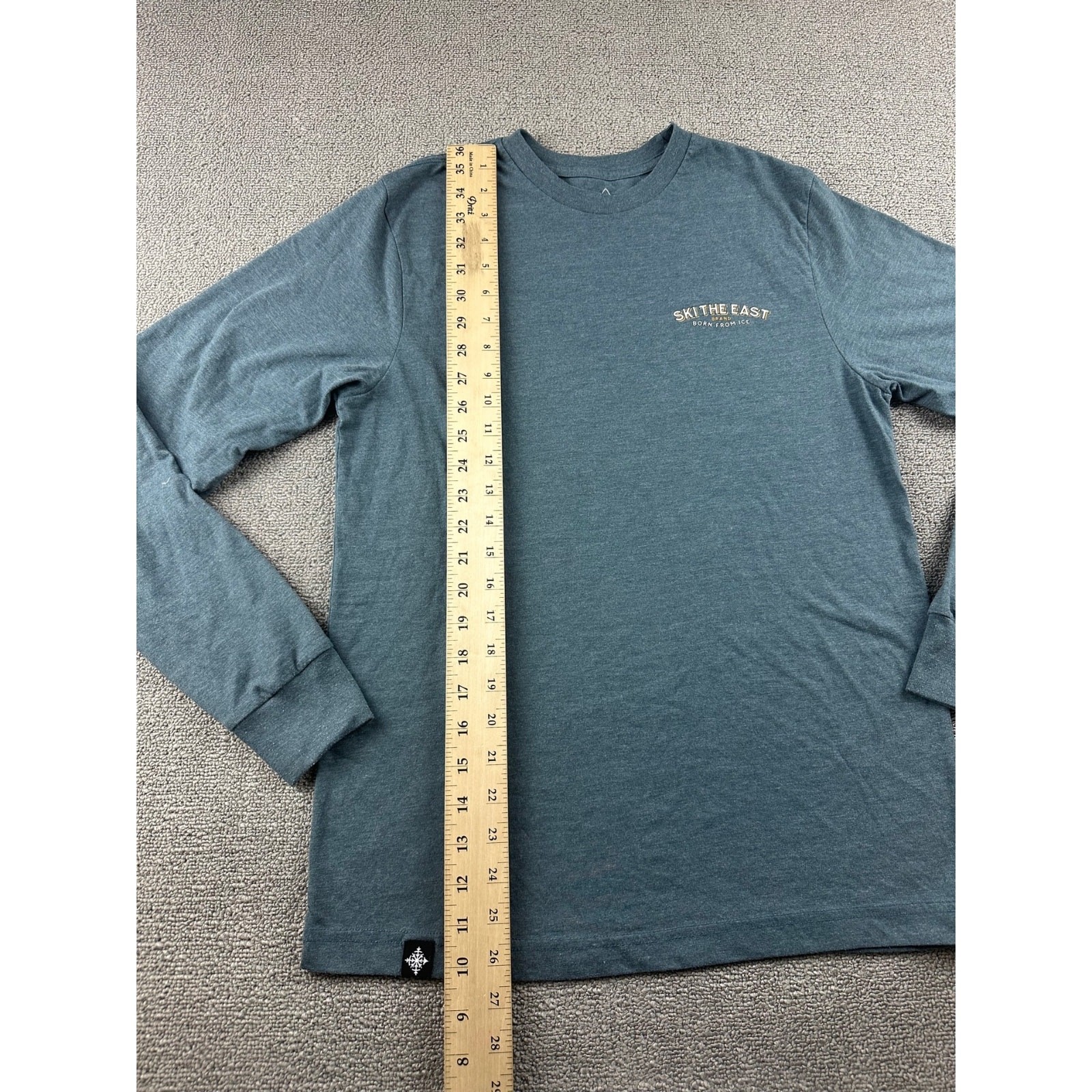 Ski The East Long Sleeve T-Shirt Unisex S Blue Born From Ice Snowboard Ski gallery