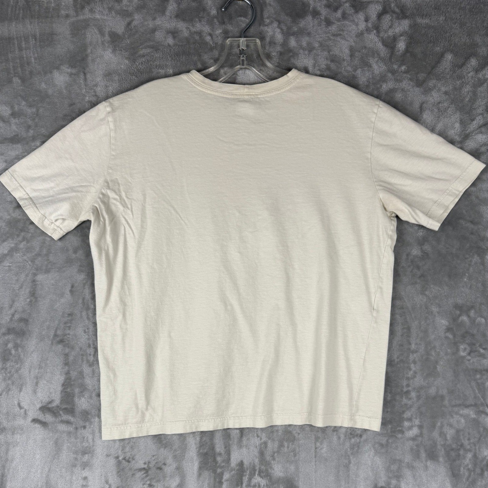 Vintage Gianni Versace Mens Cream Medusa Embroidered T Shirt Size Large gallery