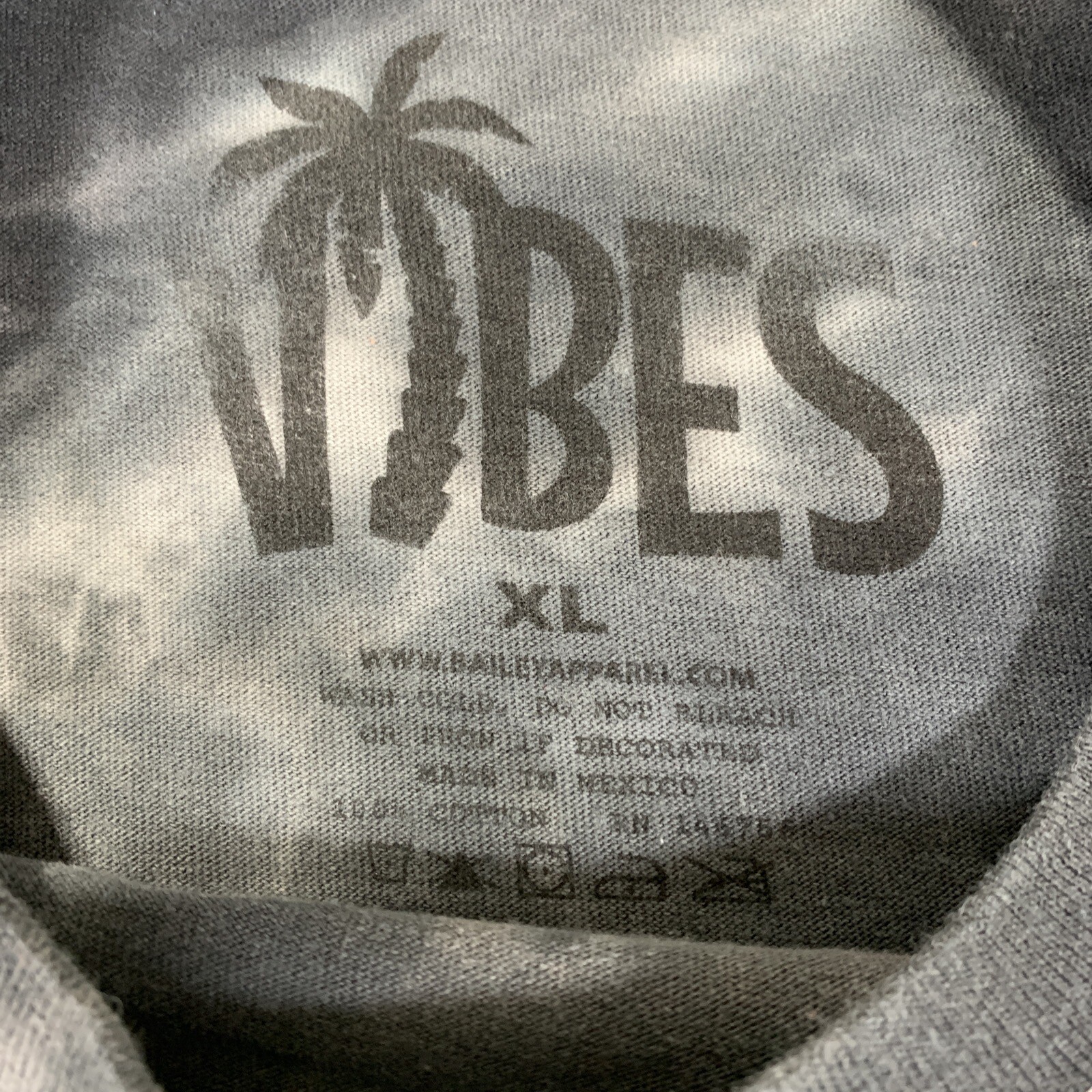 Vibes Legend Bear #23 T Shirt Mens XL Gray Short Sleeve 100% Cotton gallery