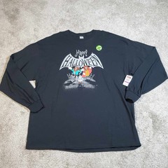 Deadstock Hersheys Reeses Long Sleeve T Shirt Happy Halloween Glow In Dark 2XL
