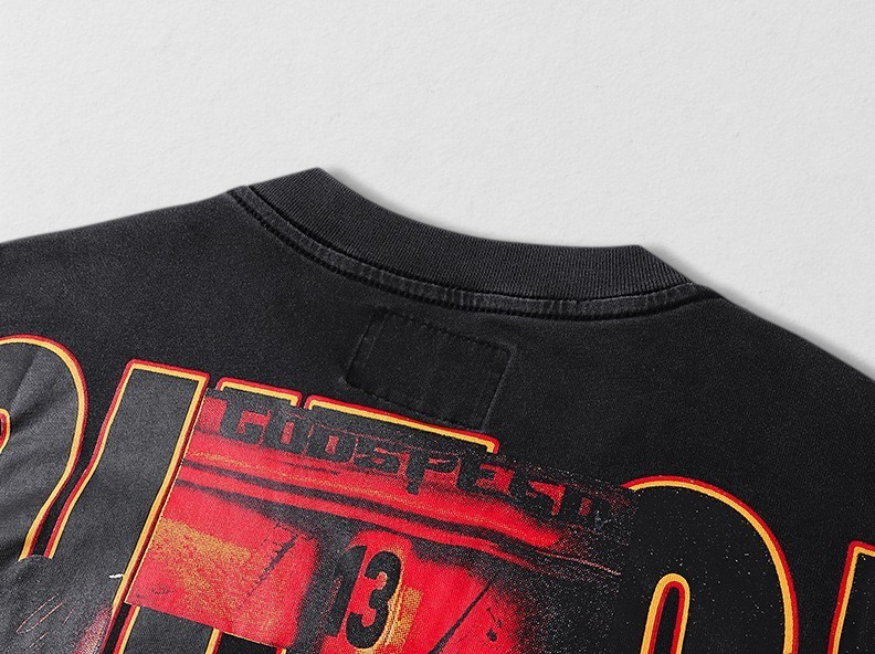 NEW Godspeed "F1" Men's Graphic Black T-Shirt High-Quality Heavyweight Small-XL gallery