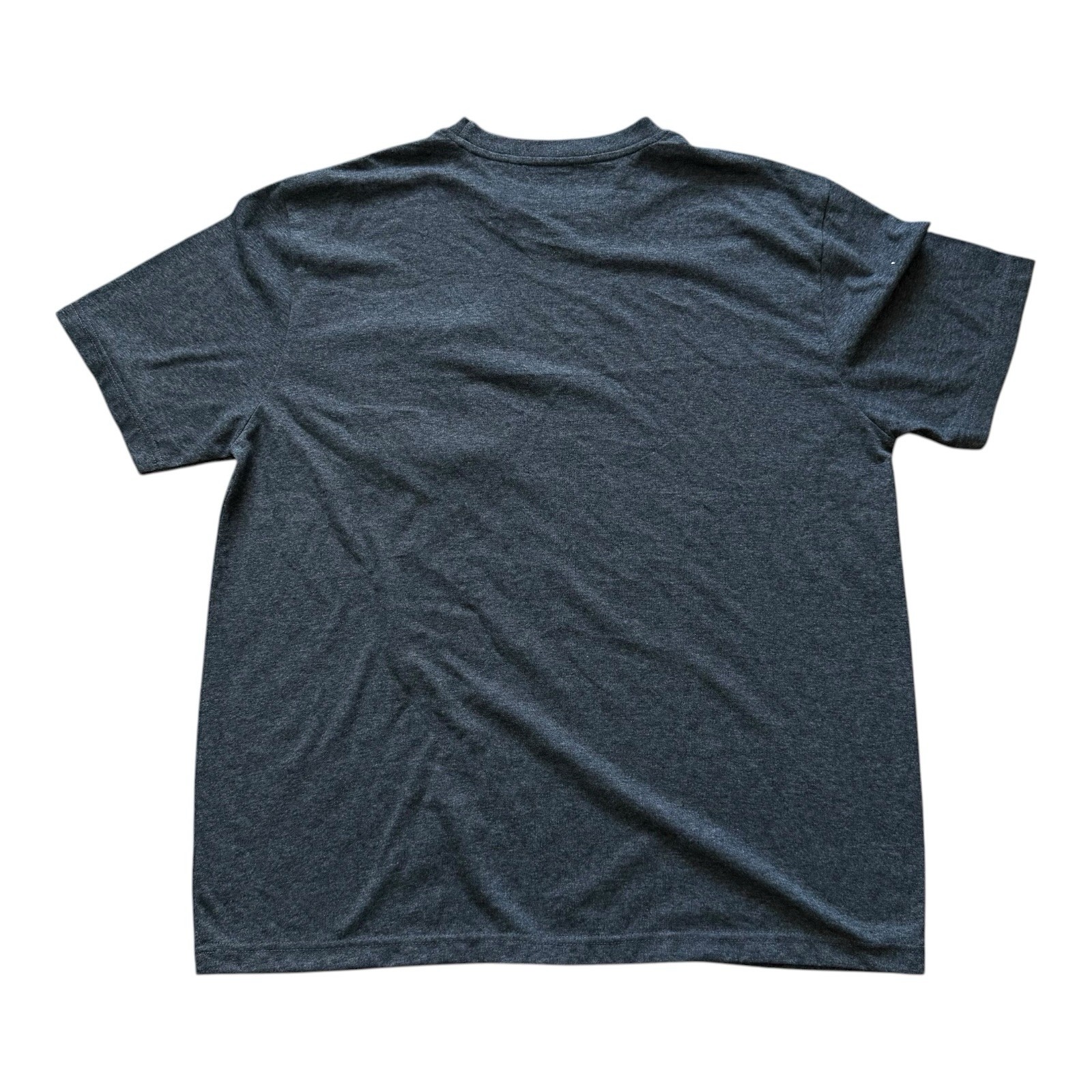 NEW Rocawear Mens 2XL Gray Pocket Tee T Shirt Zip Chest Logo Casual Streetwear gallery