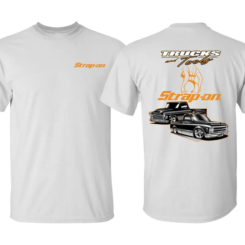 Trucks and tools T-Shirt, Snap-on 100% Cotton Double Sides T-shirt, Hardworking gallery