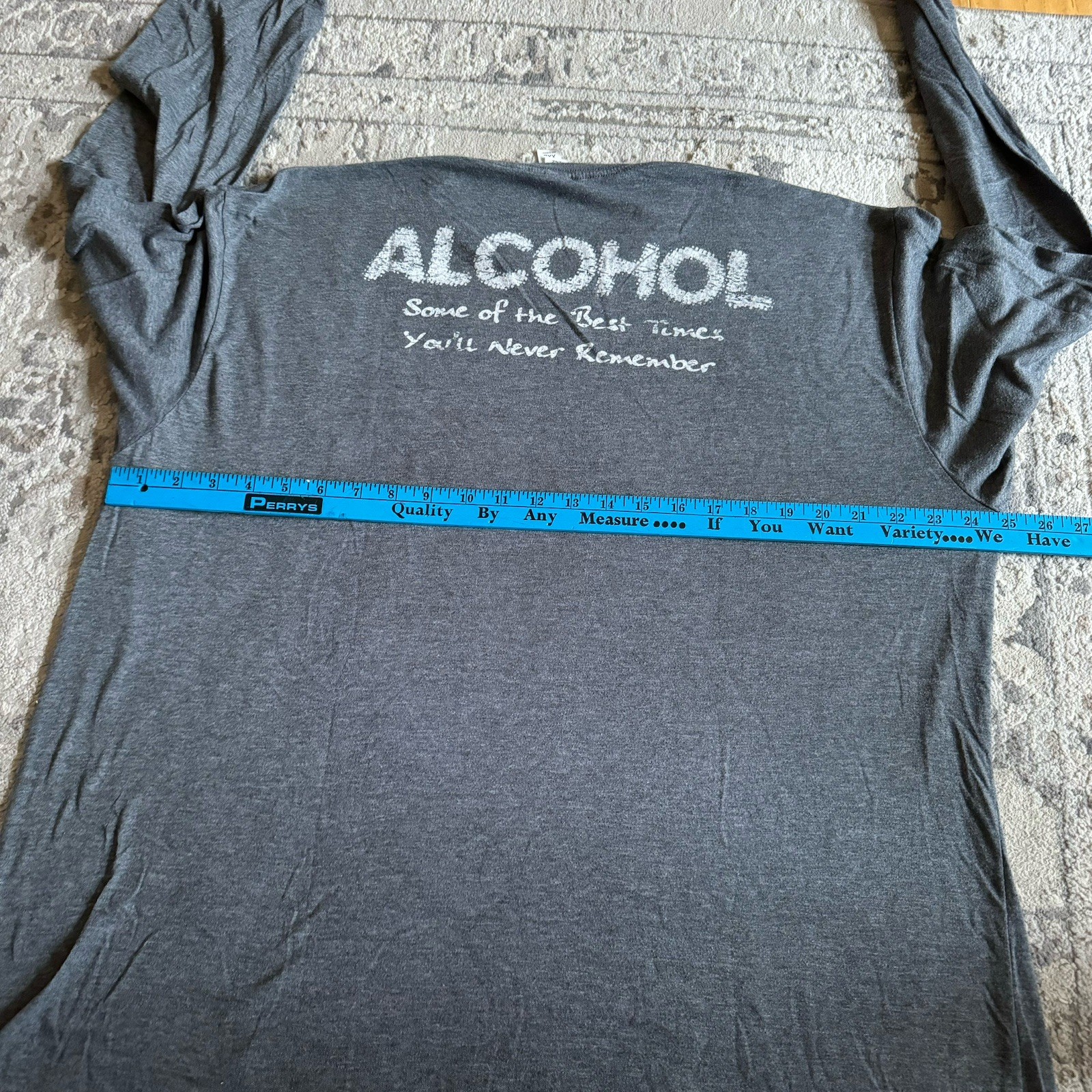 Brad Paisley Alcohol Tour Concert Long Sleeve Shirt Sz 2XL Gray gallery