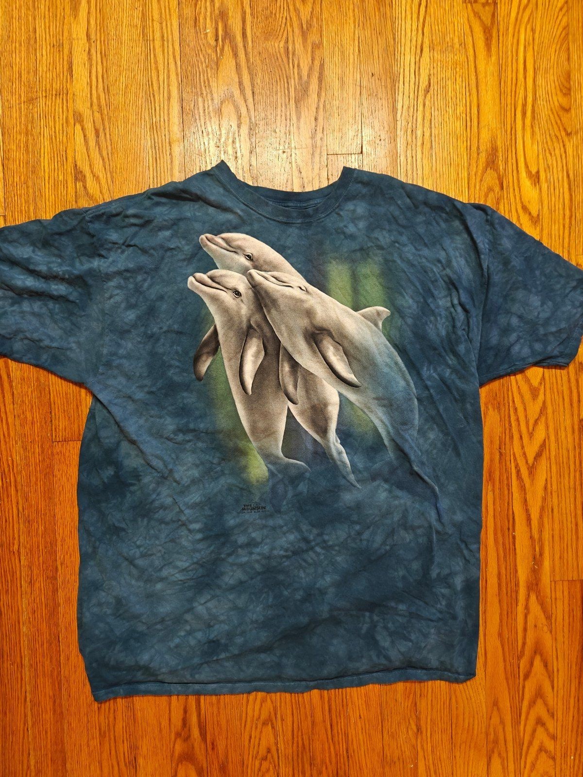 The Mountain Dolphin Trio Aquatic Graphic T Shirt 2014 Size 4XL gallery