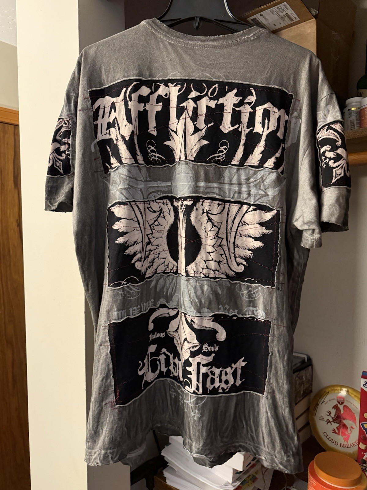 Affliction Vintage T-Shirt Size 2XL gallery