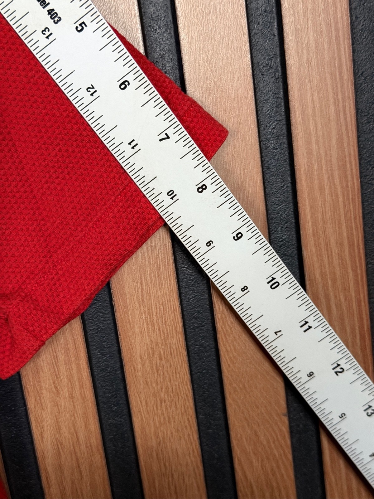 COS T Shirt Small Mens Red Textured Fabric Athletic Short Sleeve Tee gallery