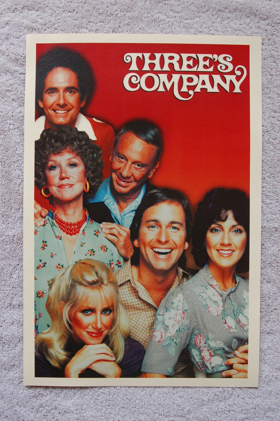 Three’s Company TV show promotional poster