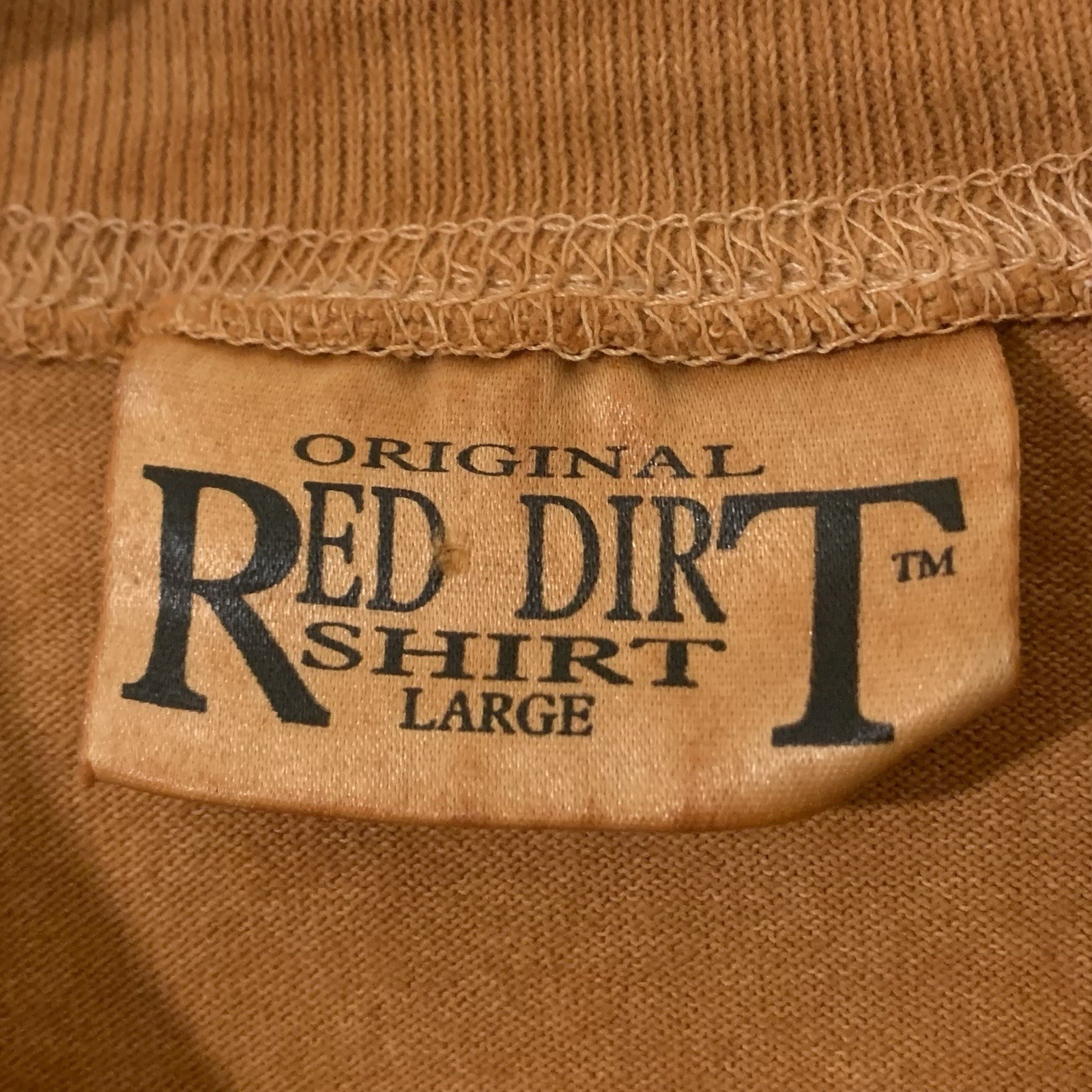 Vtg 90s Red Dirt Men’s Shirt Orange L Hawaii State Fish Humuhumunukunukuapua’a gallery