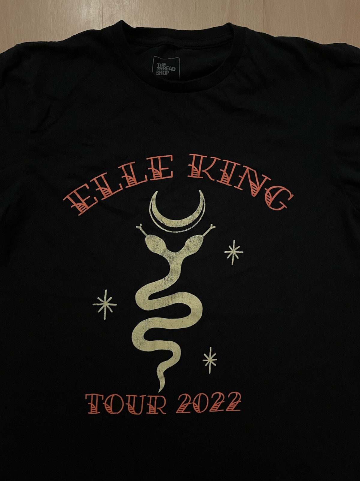 Elle King Medium Black T Shirt 2022 Concert Tour The Thread Shop Country Rock