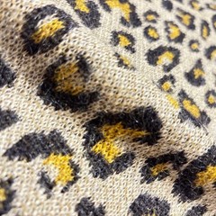 Facetasm Leopard Mohair Knit Oversized