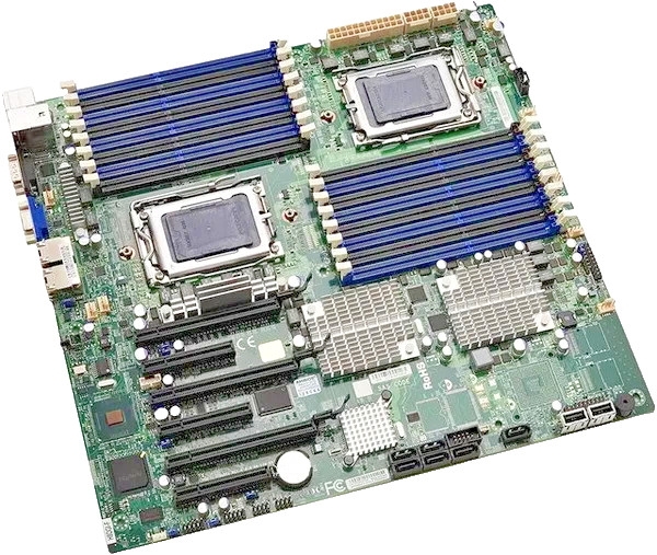 Supermicro H8DGI-F Dual AMD Opteron Motherboard with Dual 6376 CPUs 32 Cores
