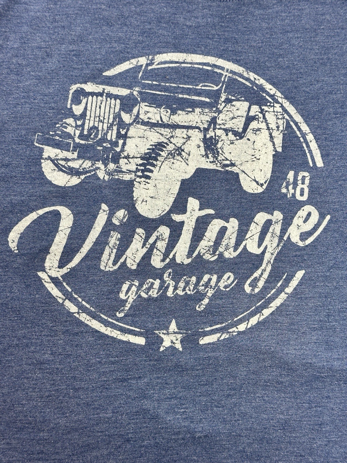 Weatherproof Vintage Men's Jeep Graphic T-Shirt blue short sleeve size M gallery
