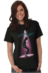 Michael Jackson Toe Stand Spotlight Dance Womens or Mens Crewneck T Shirt Tee