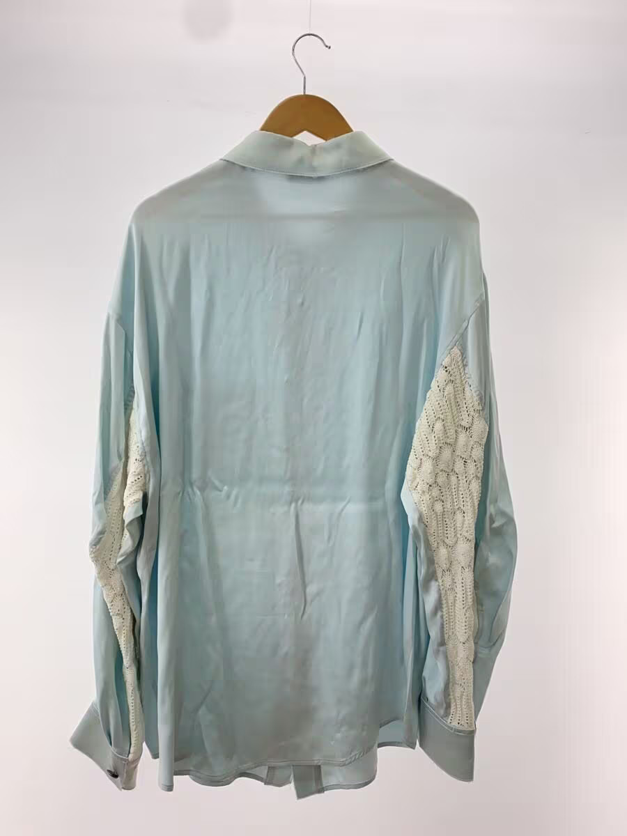 WE11DONE Long Sleeve Shirt M BLU wD BL0 21 122 M BL gallery