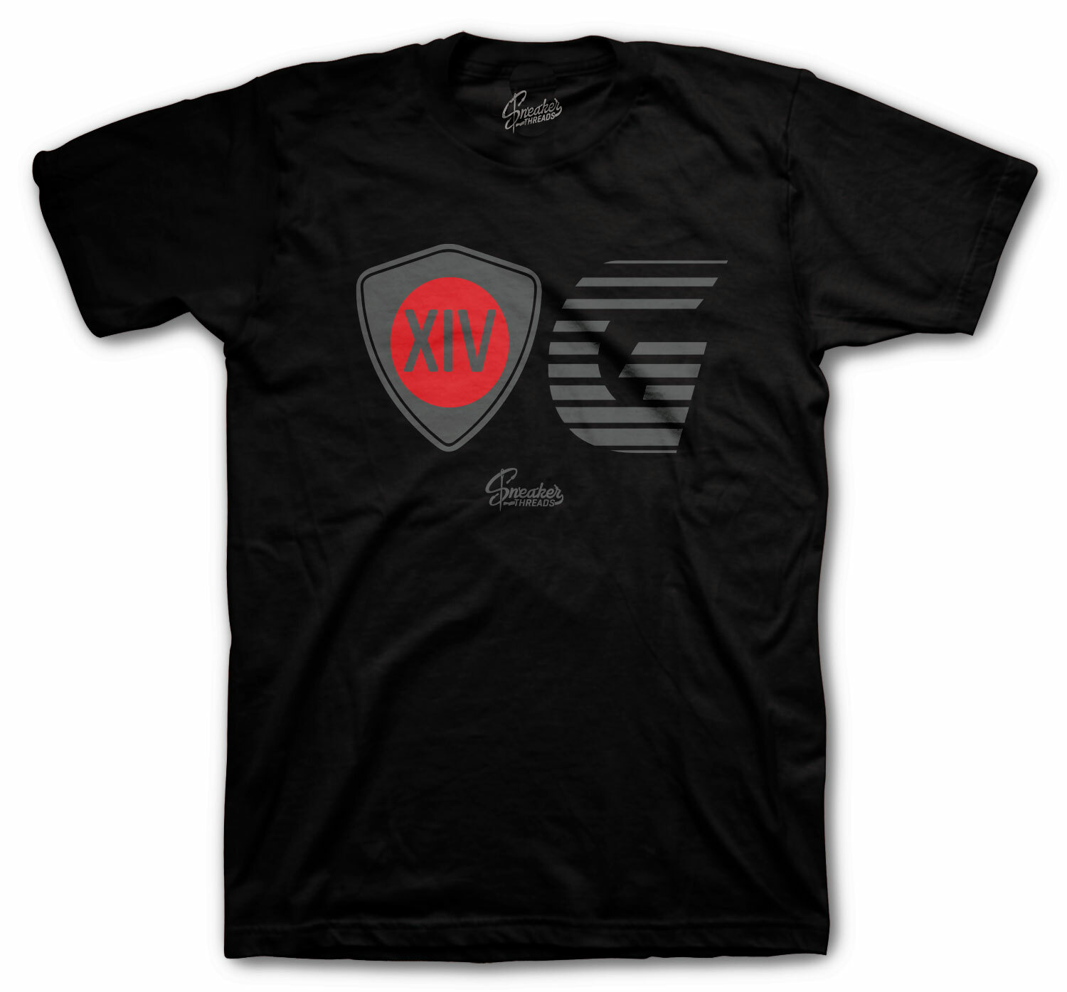 Shirt Match Jordan 14 Quilted Black - Original Shirt gallery