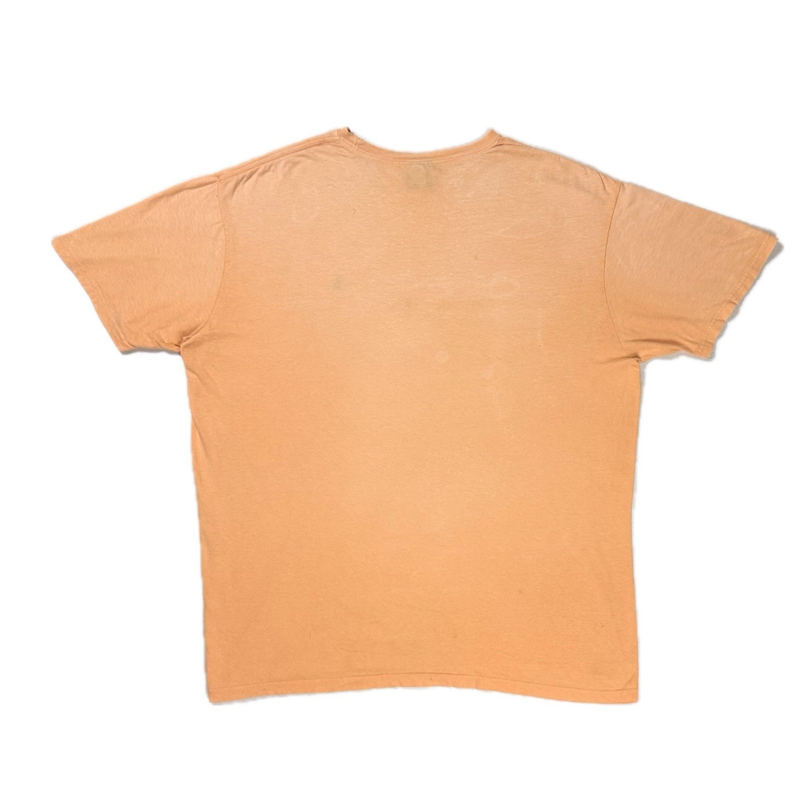 Vintage 90s Polo Ralph Lauren orange teal pony single stitch t shirt men large gallery