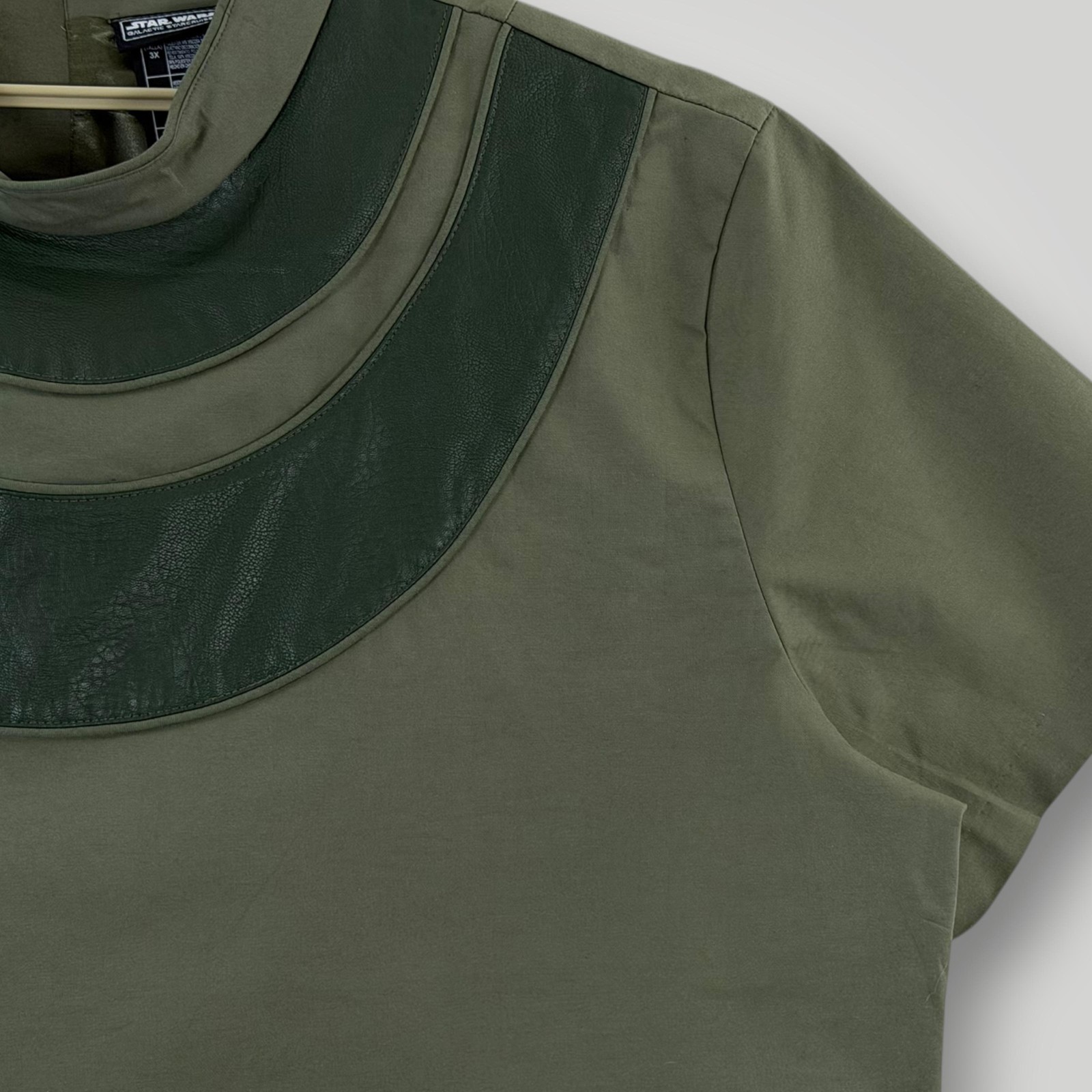 Star Wars Galactic Starcruiser Shirt Mens 3XL Green Senator Bail Tunic Cosplay gallery